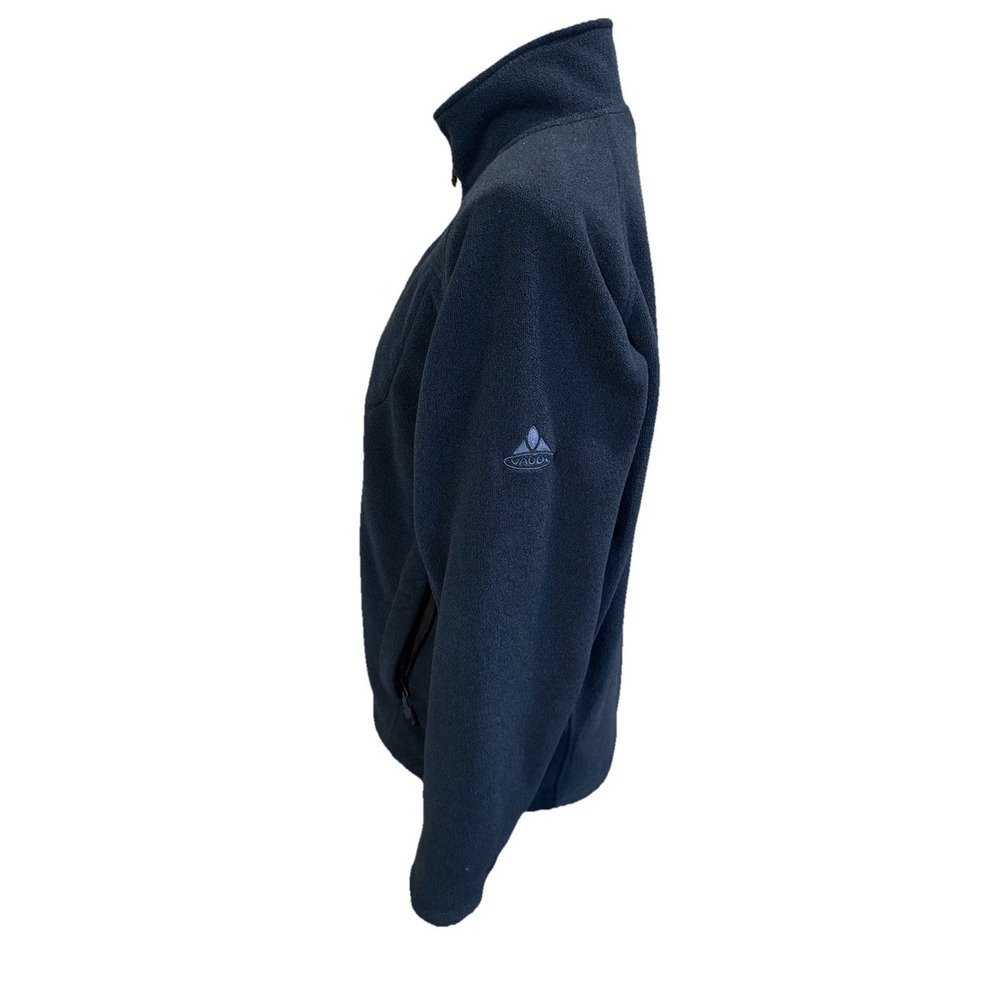 VAUDE Fleece Full Zip Teal Blue Jacket SZ LG Outdoor Polartec Hiking - Picture 3 of 13